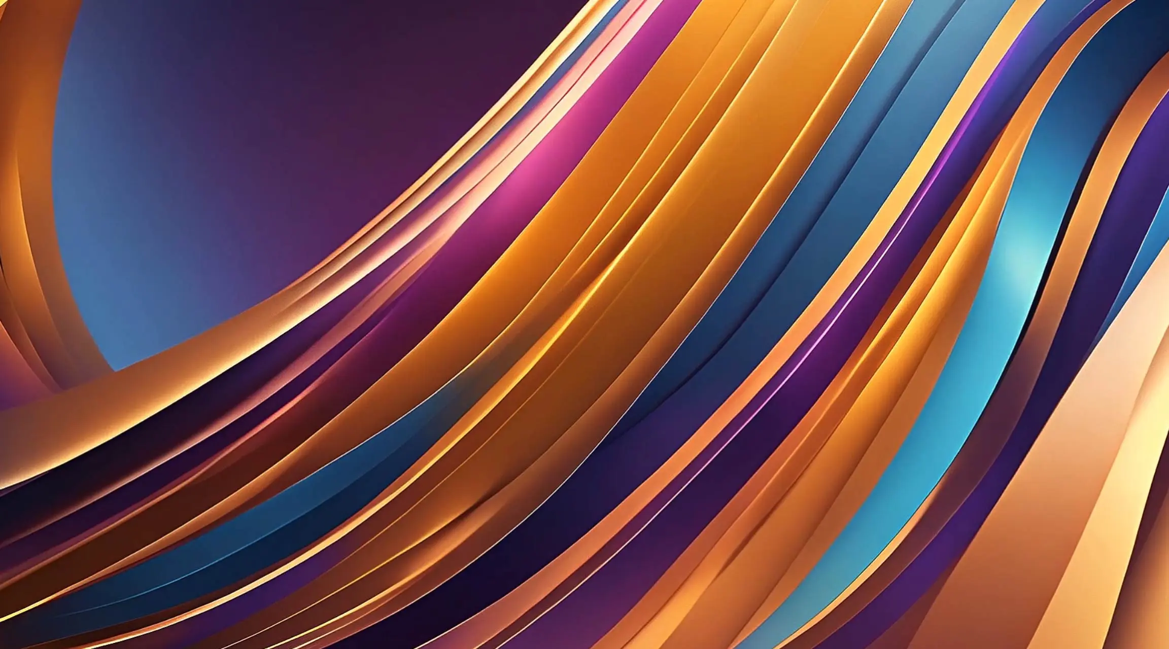 Vibrant Flowing Color Swirls Background Loop